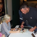 Kendall signs after the show